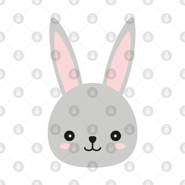 Cute Kawaii Bunny by Cute Pets Stickers