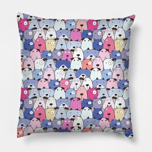 All Dogs On Sight Pillow