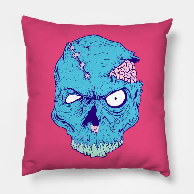 Calavera Pillow by zombirriondo