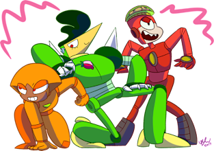 3 Of a Kind! (OKKO: Let's Be Heroes) Magnet