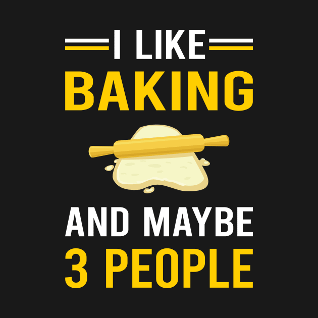 3 People Baking Bake Baker Bakery by Bourguignon Aror