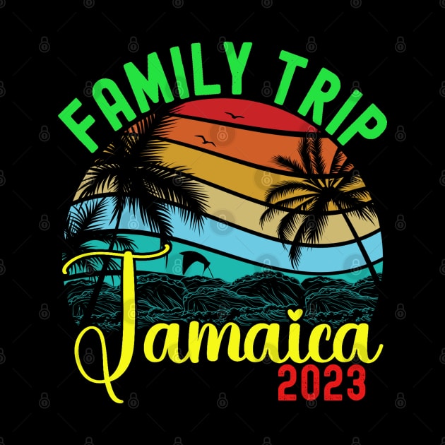 Family Trip Jamaica 2023 Squad Summer Vacation Jamaica by The Design Hup