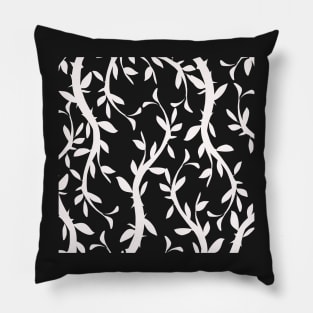 Horned vines 5 Pillow