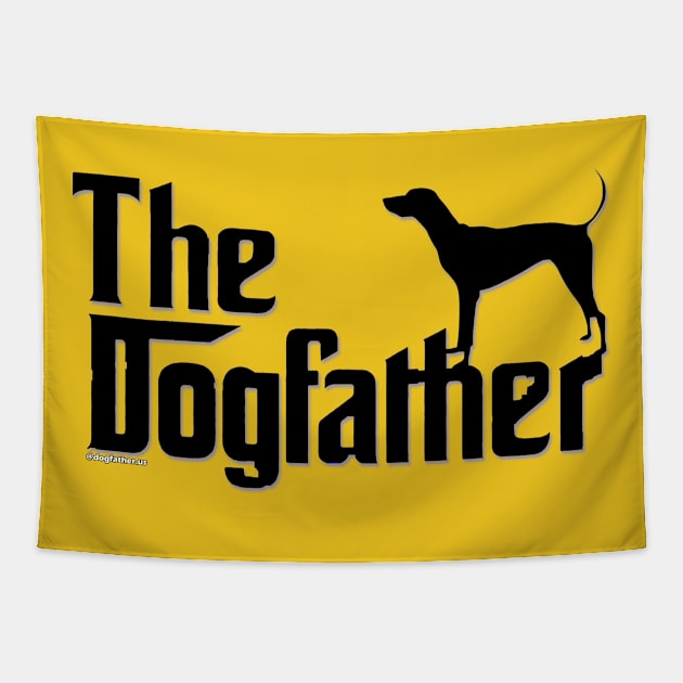 Black and Tan Coonhound Tapestry by dogfather