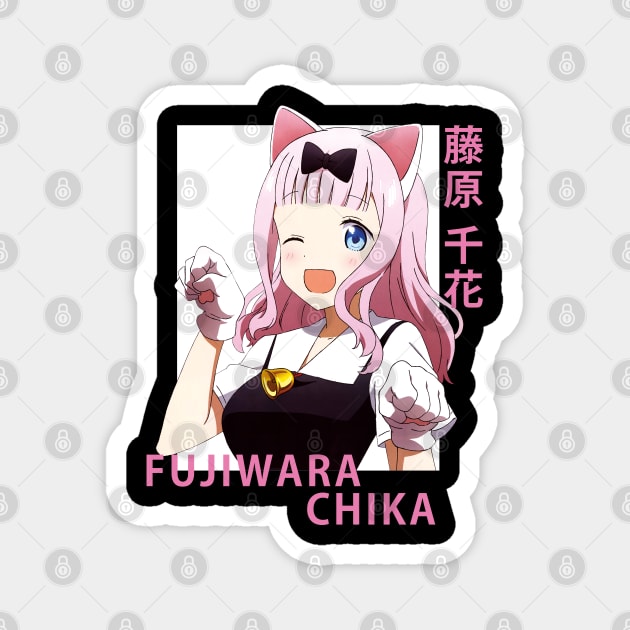 Fujiwara Chika Magnet by The Iconic Arts