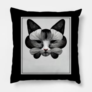 Blooming Cat Pillow