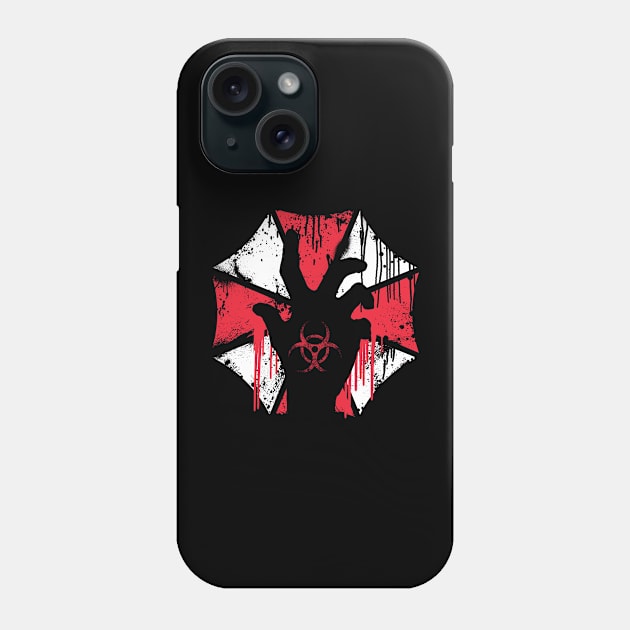 Biohazard Zombie Resident Phone Case by technofaze