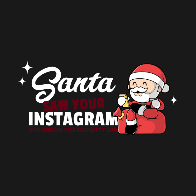 Santa and Instagram by Socalthrills