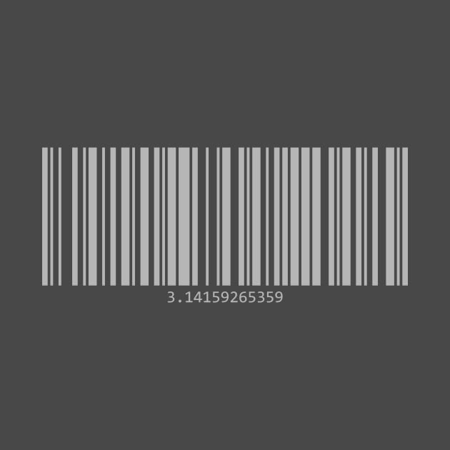 Barcode with Pi by Wanaketanga