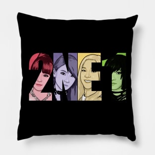 Tooniefied 2NE1 V2 Pillow