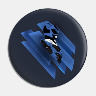 Blue Psycho Ranger Pin