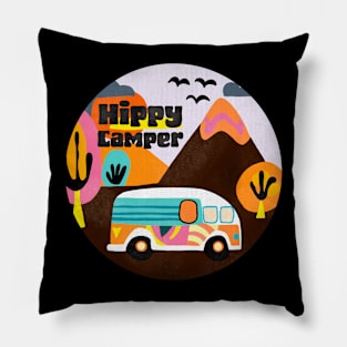 Hippy Camper Pillow