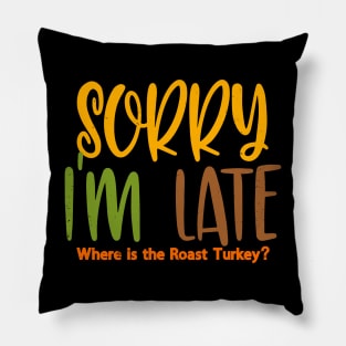 Roast Turkey Pillow