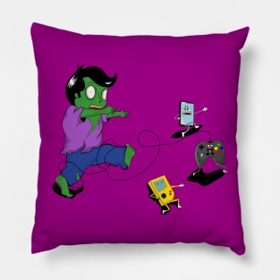 Gamer Zombie Pillow