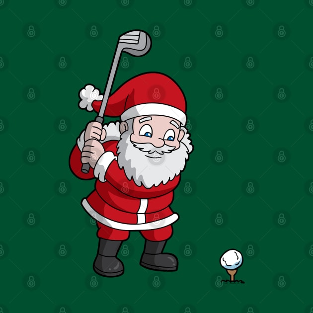 Christmas Santa Claus Golf by E