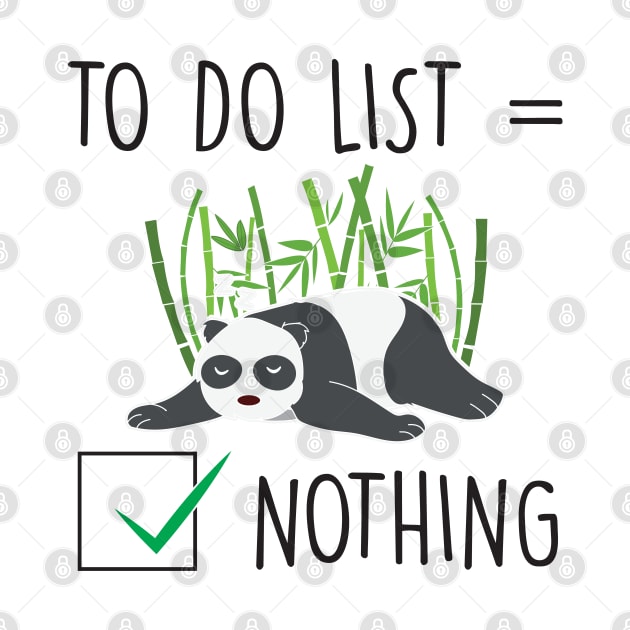 Slothful Panda lazy panda by Work Memes