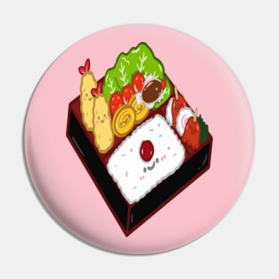 Bento box doodle design Pin