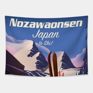 Nozawaonsen Japan to ski Tapestry
