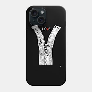 Love in a white castle, a woman and a man . Phone Case