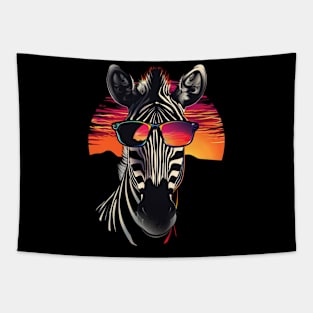 Zebra Harmonious Herd Tapestry