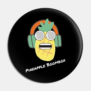 Pineapple Boombox Pin