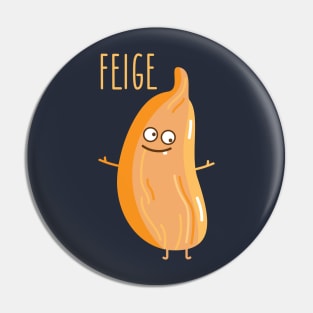 Funny dried fig Pin