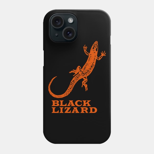 Black Lizard - red Phone Case by ThirteenthFloor