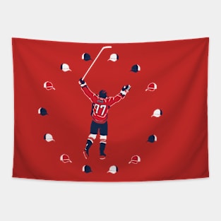 T.J. Oshie Hat Trick Tapestry