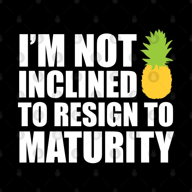 I'm not inclined to resign to maturity - dark by MasondeDesigns