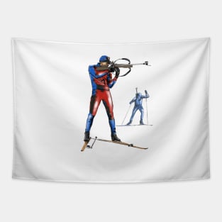 Biathlon Tapestry