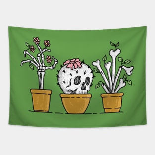 bone plants Tapestry