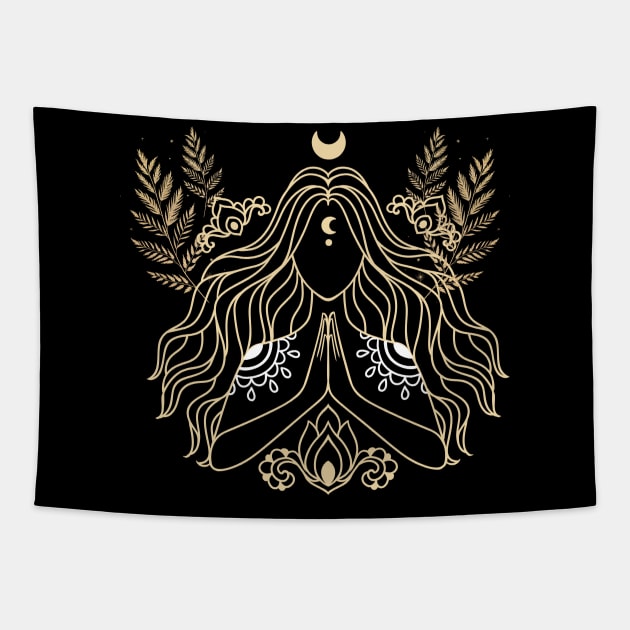 dark academia - witchy dark academia Tapestry by vaporgraphic