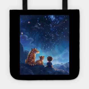 Calvin and Hobbes Best Friends Forever Tote