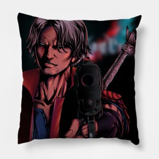 Dante Comic Fanart - Devil May Cry 5 Pillow