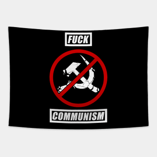 Fuck Communism Tapestry