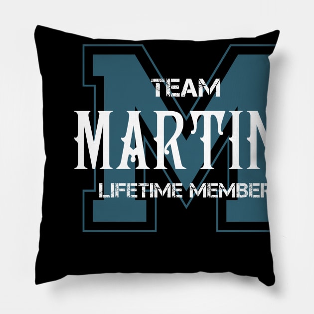 Team MARTINI Lifetime Member Pillow by HarrisonAlbertinenw