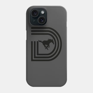 SMU Triple D Logo BW Phone Case