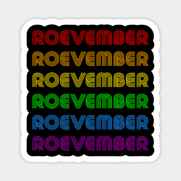 Roevember Magnet by mikevdv2001