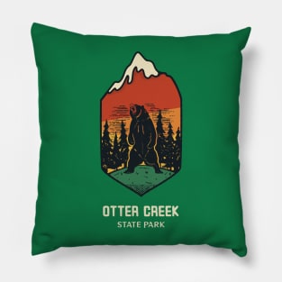 Otter Creek State Park Pillow