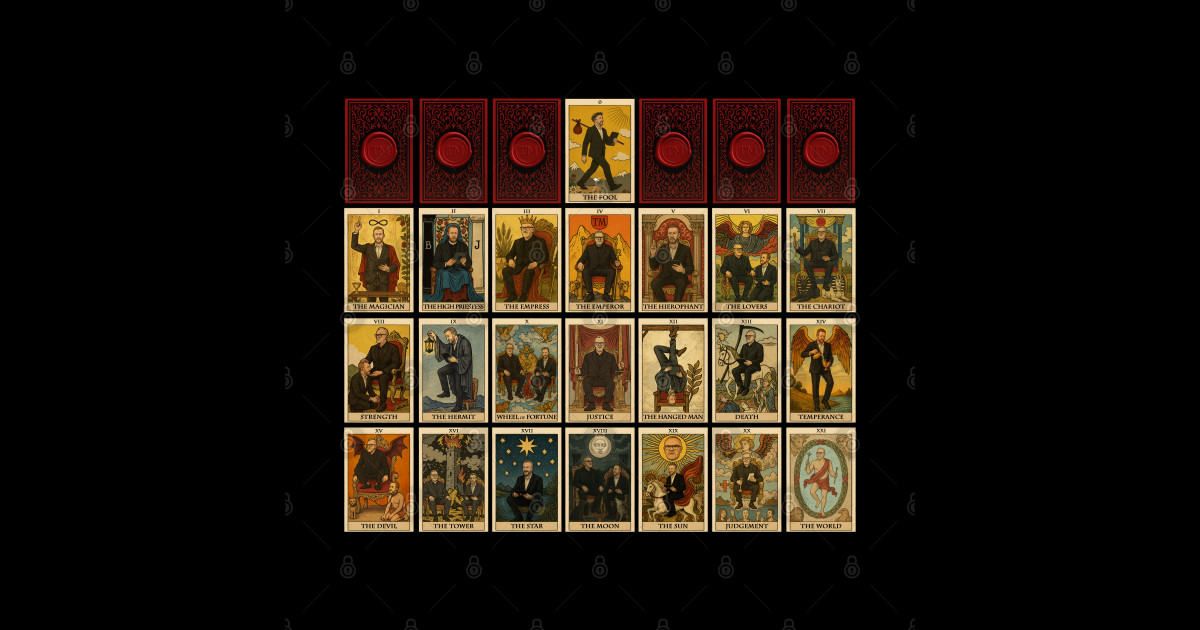 Taskmaster Major Arcana Tarot Cards - Taskmaster - Posters and Art ...