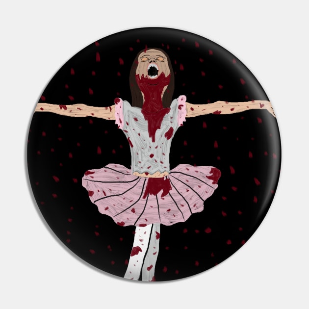 ABIGAL(vampire ballerina blood rain) (painted) Pin by Moonsong