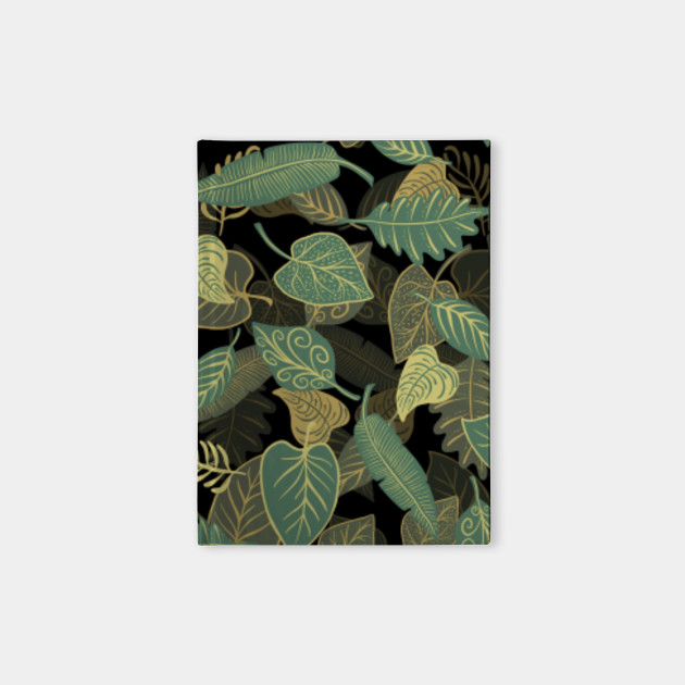 Dark Leaves Nature Texture