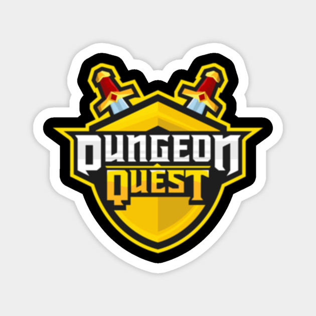 Dungeon Quest Roblox Roblox Magnet Teepublic - yellow cow onesie roblox