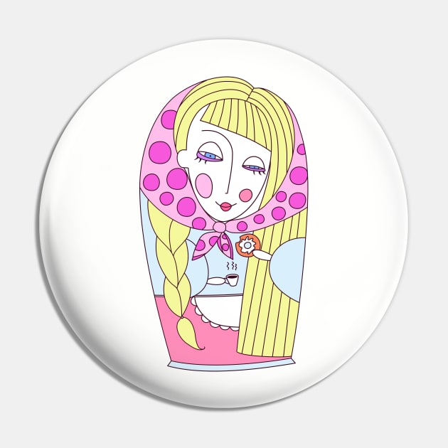 Blond Pin by Go go