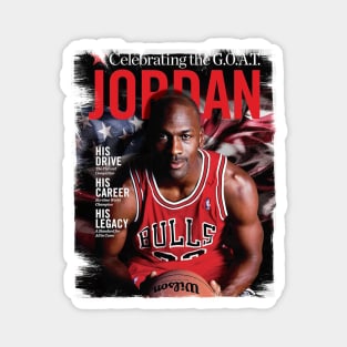 JORDAN SLAM MAG - VINTAGE Magnet