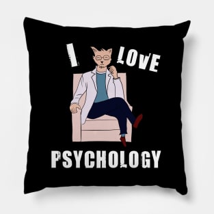 I love psychology Pillow