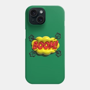 Comic Boom Sign Phone Case