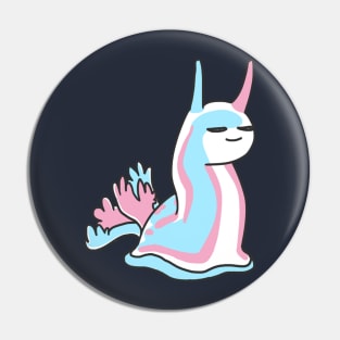 Trans Pride Sea Slug Pin