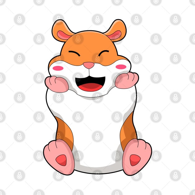 Hamster with red Cheeks by Markus Schnabel