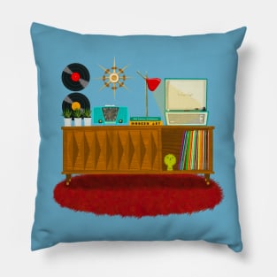 Record credenza Pillow